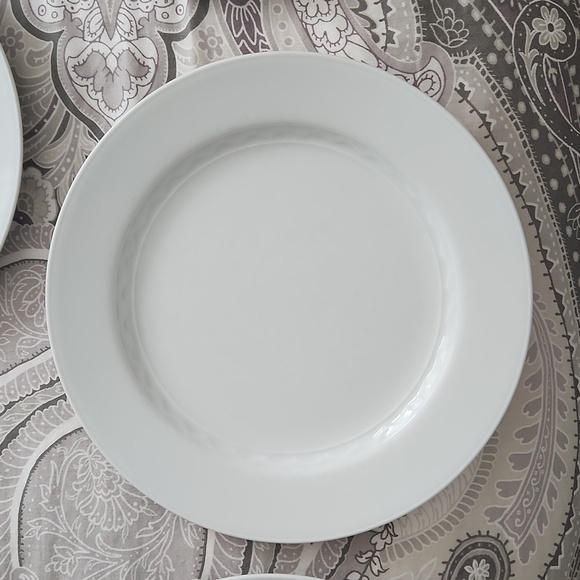 Crate&Barrel Other - 5 Crate & Barrel Palazzo Dinner Plates (Discontinued)